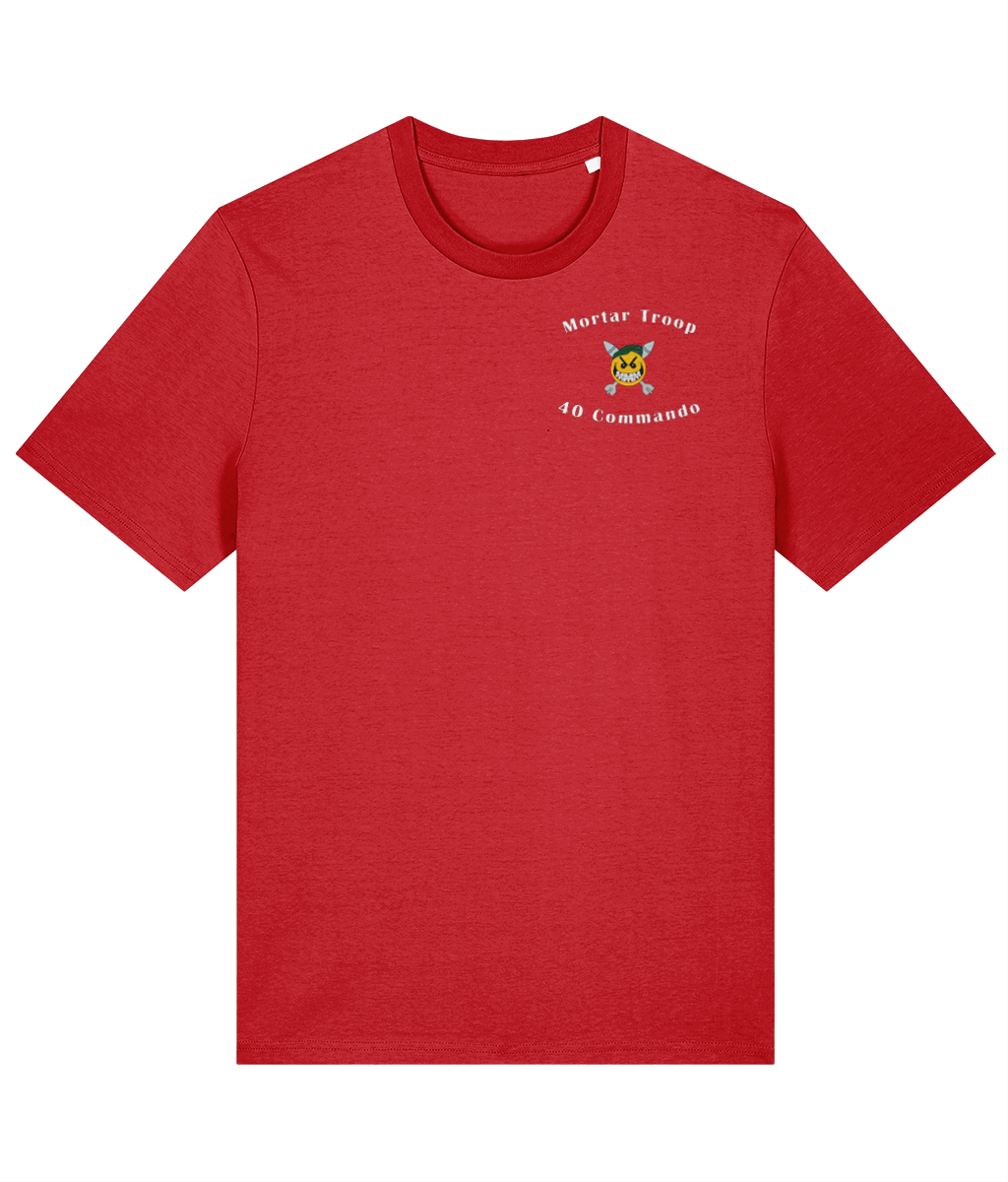 Mortar Troop 40 Commando T-Shirt Dark