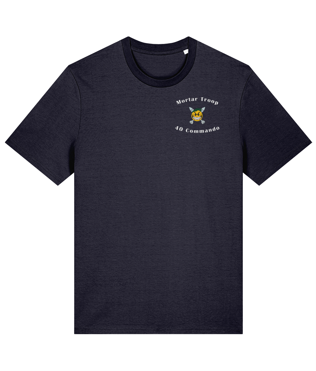 Mortar Troop 40 Commando T-Shirt Dark