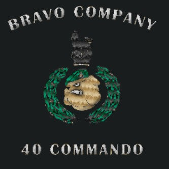 Bravo Company 40 Commando Embroidered Hoodie