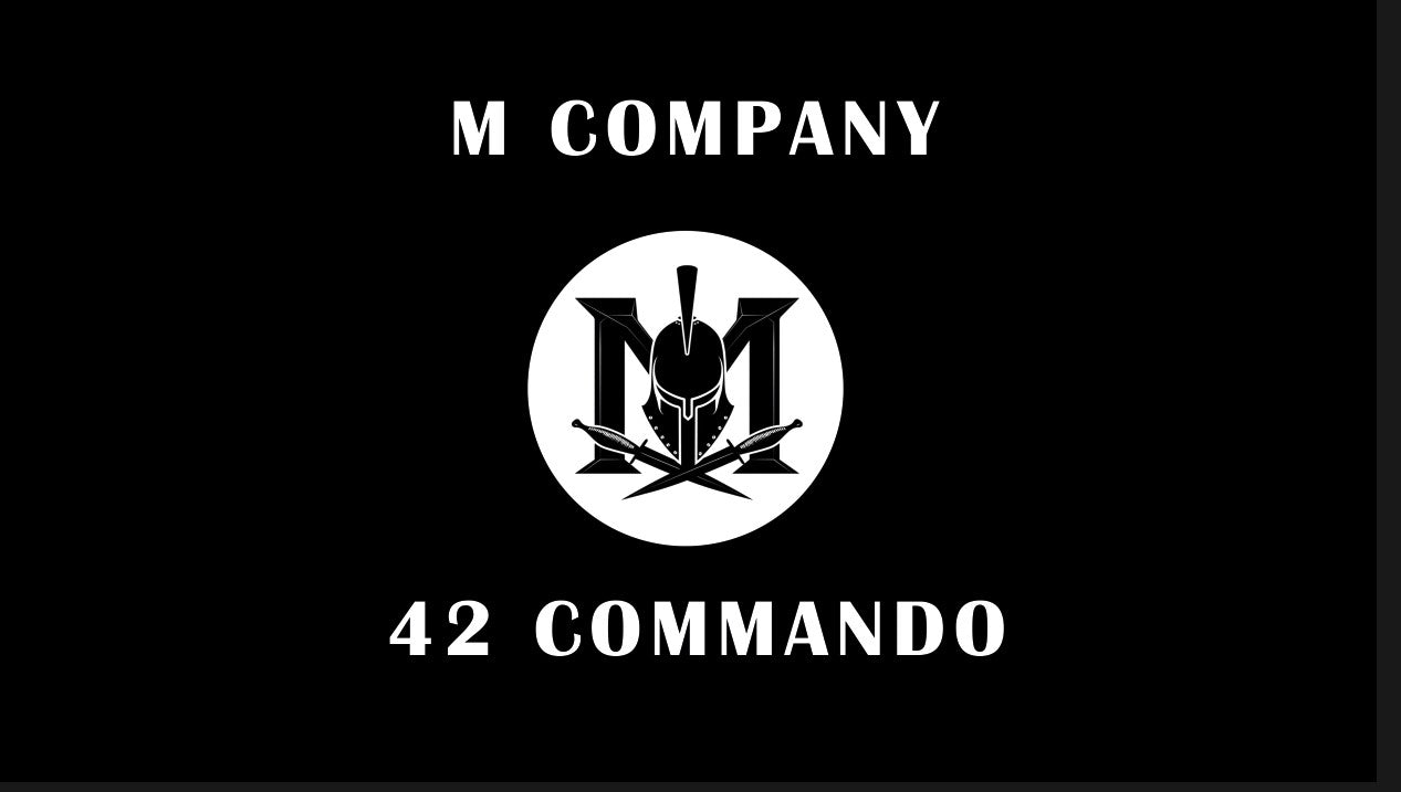 M Company 42 Commando Flag
