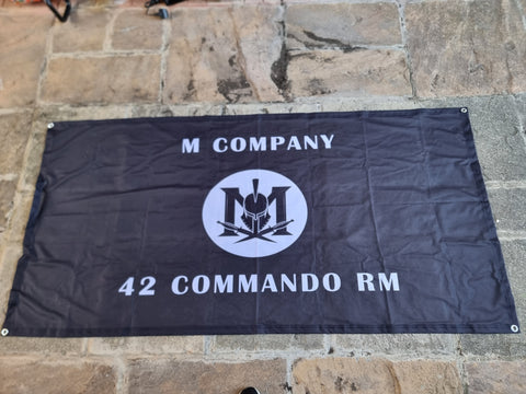 M Company 42 Commando Flag