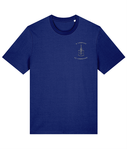 K Coy, 42 Commando Embroidered T-Shirt Dark