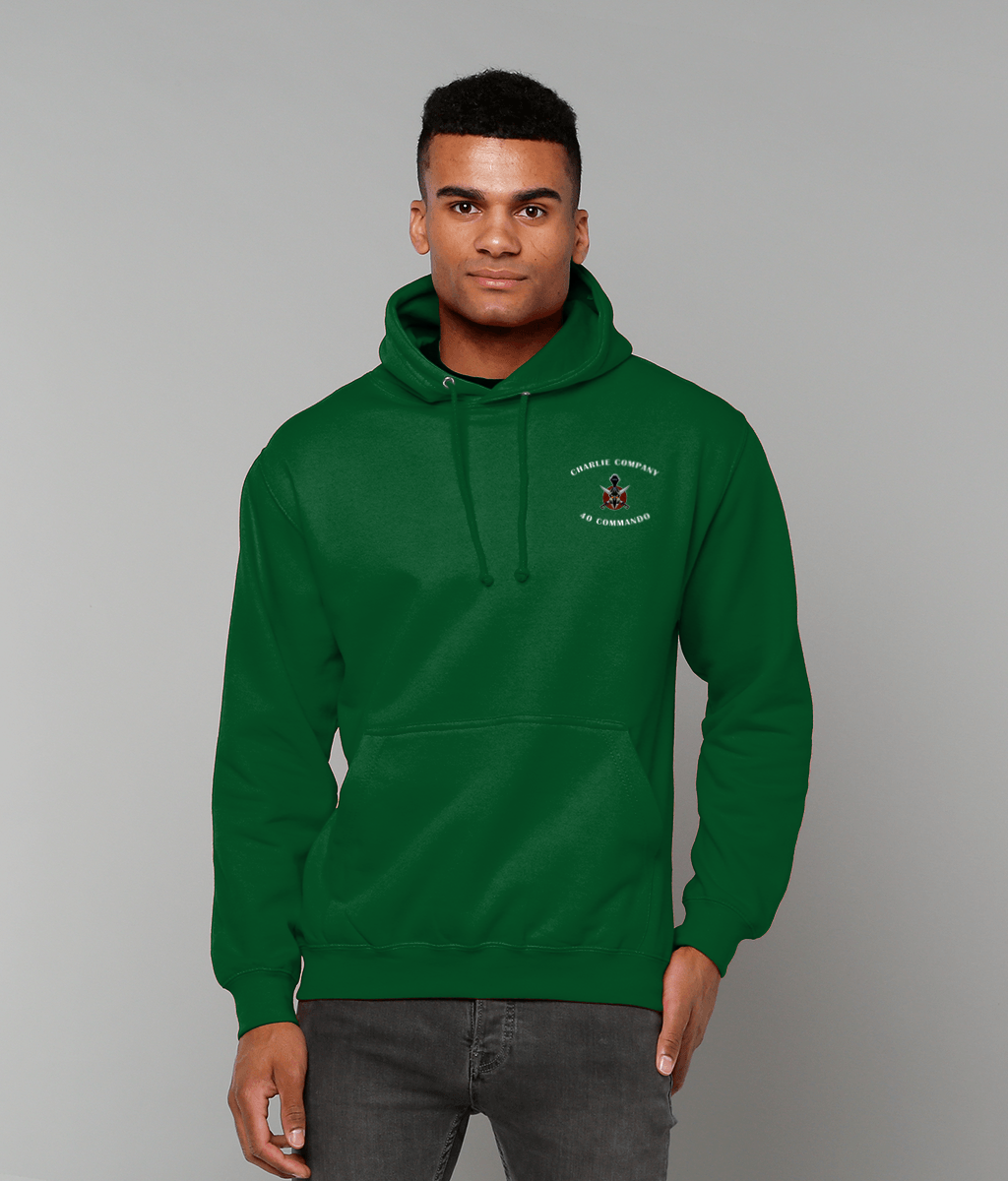 Charlie Company 40 Commando Hoodie Dark