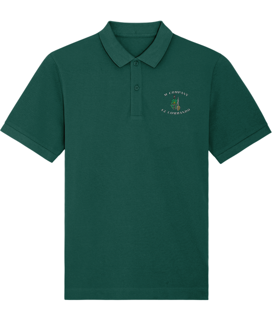 M Company 42 Commando Embroidered Polo Shirt