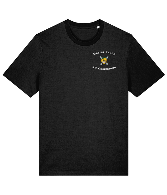 Mortar Troop 40 Commando T-Shirt Dark