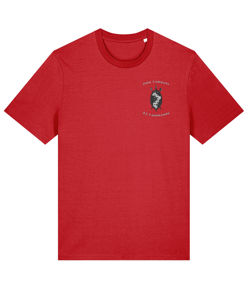 Zulu Company, 45 Commando Embroidered T-Shirt