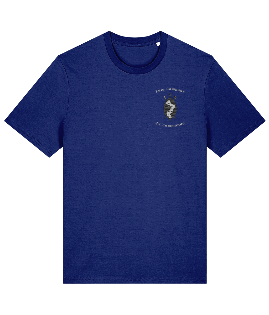 Zulu Company, 45 Commando Embroidered T-Shirt