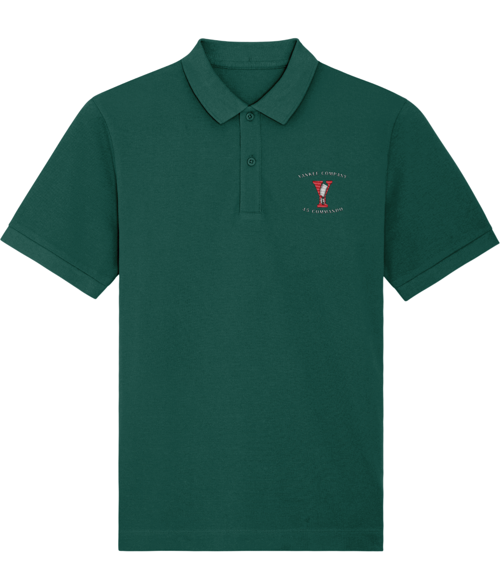 Yankee Company 45 Commando Embroidered Polo Shirt
