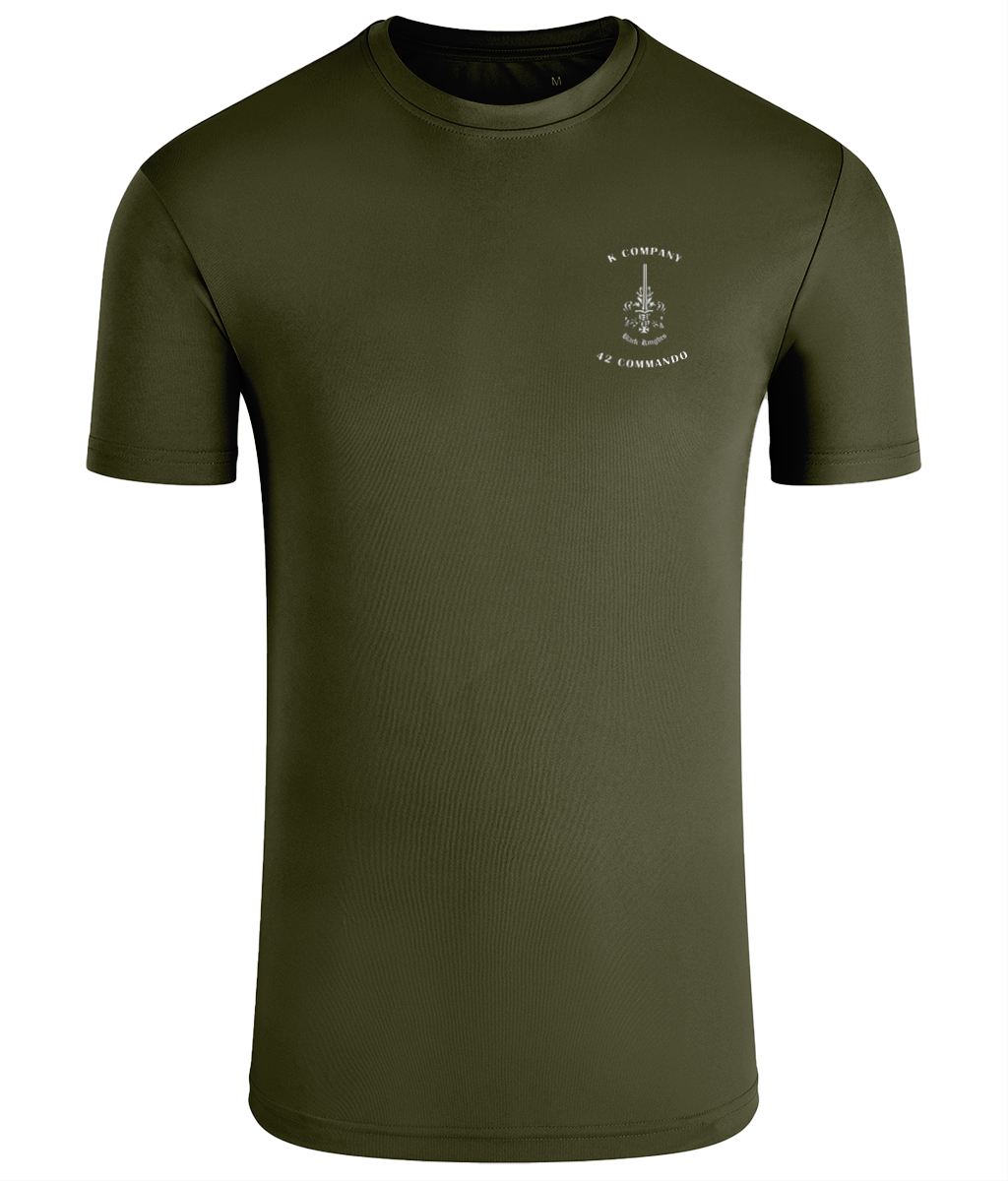 K Company 42 Commando Performance Training Top Dark