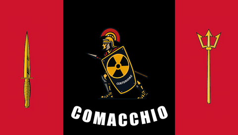 Comacchio Troop O-Squadron 43 Commando Flag