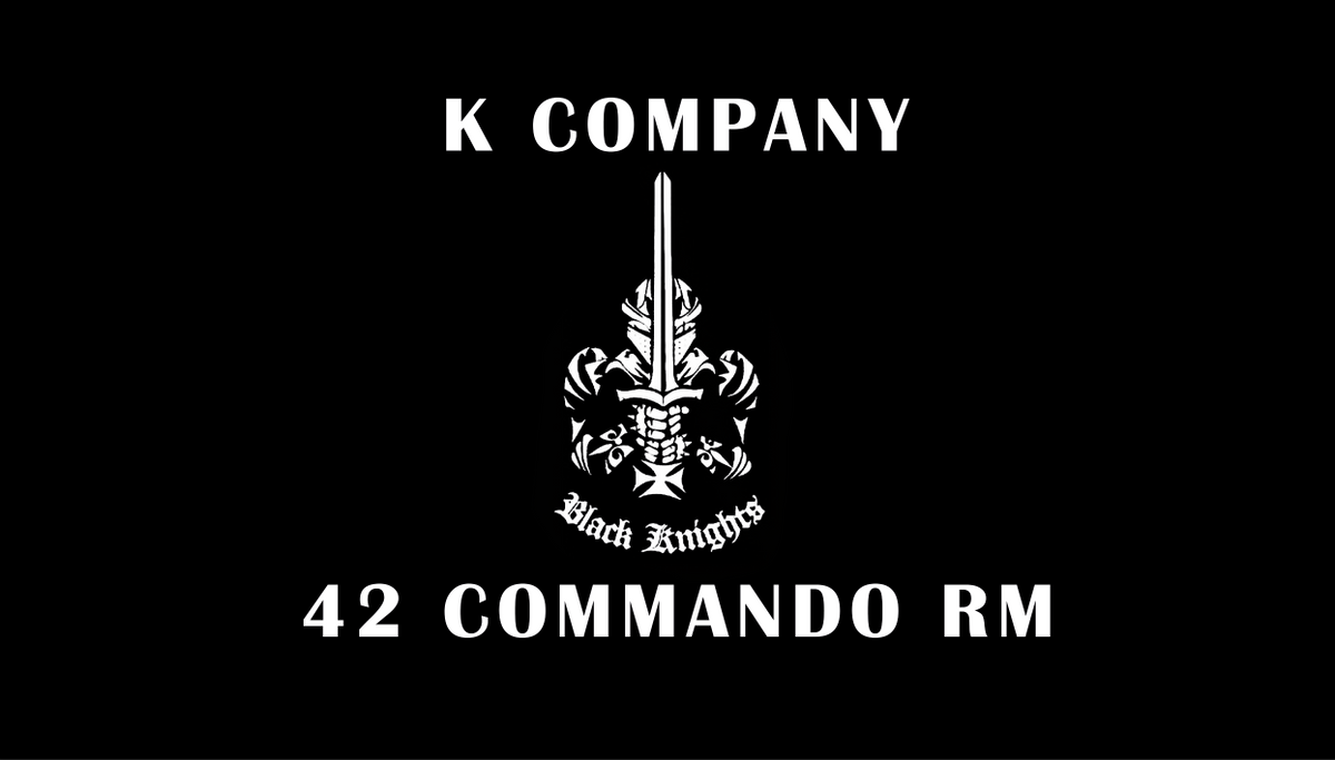 K Company 42 Commando Flag