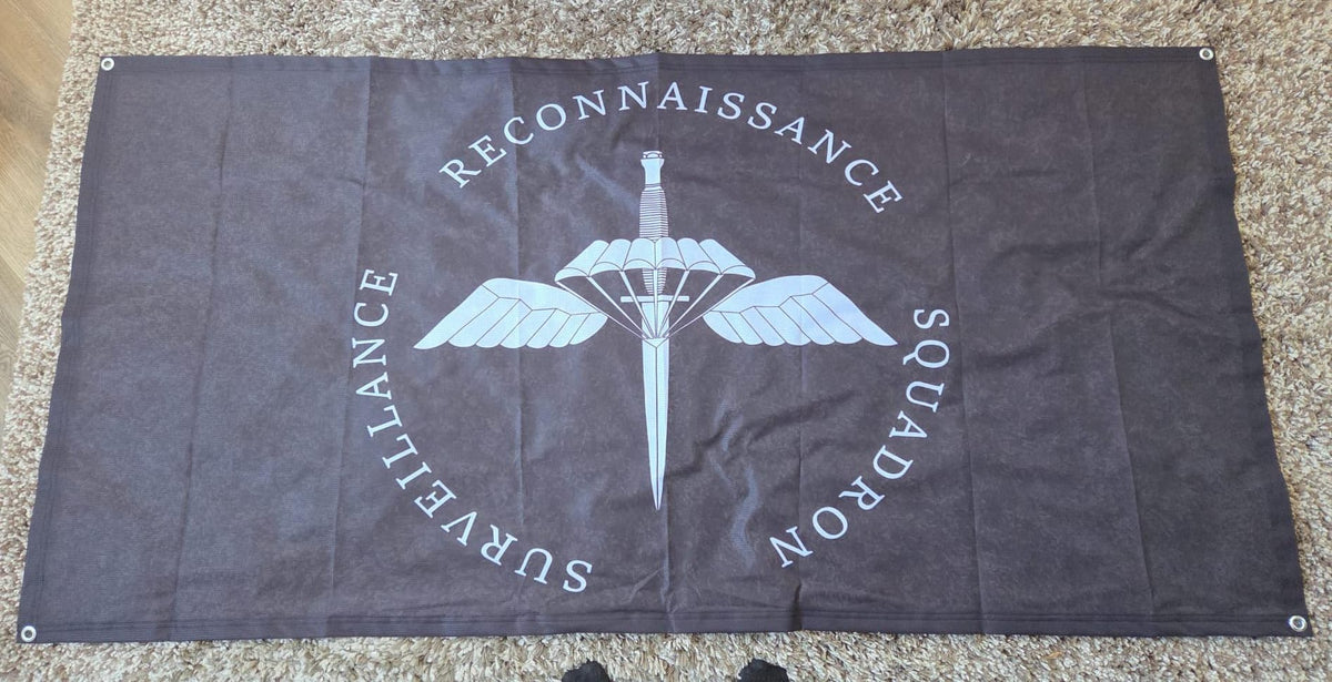 Surveillance Reconnaissance Squadron Flag (Corner rings)
