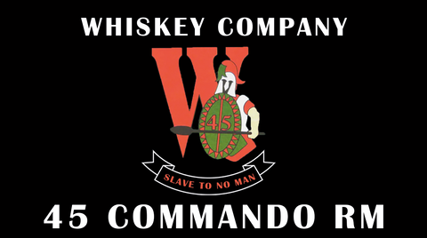 Whiskey Company 45 Commando Flag