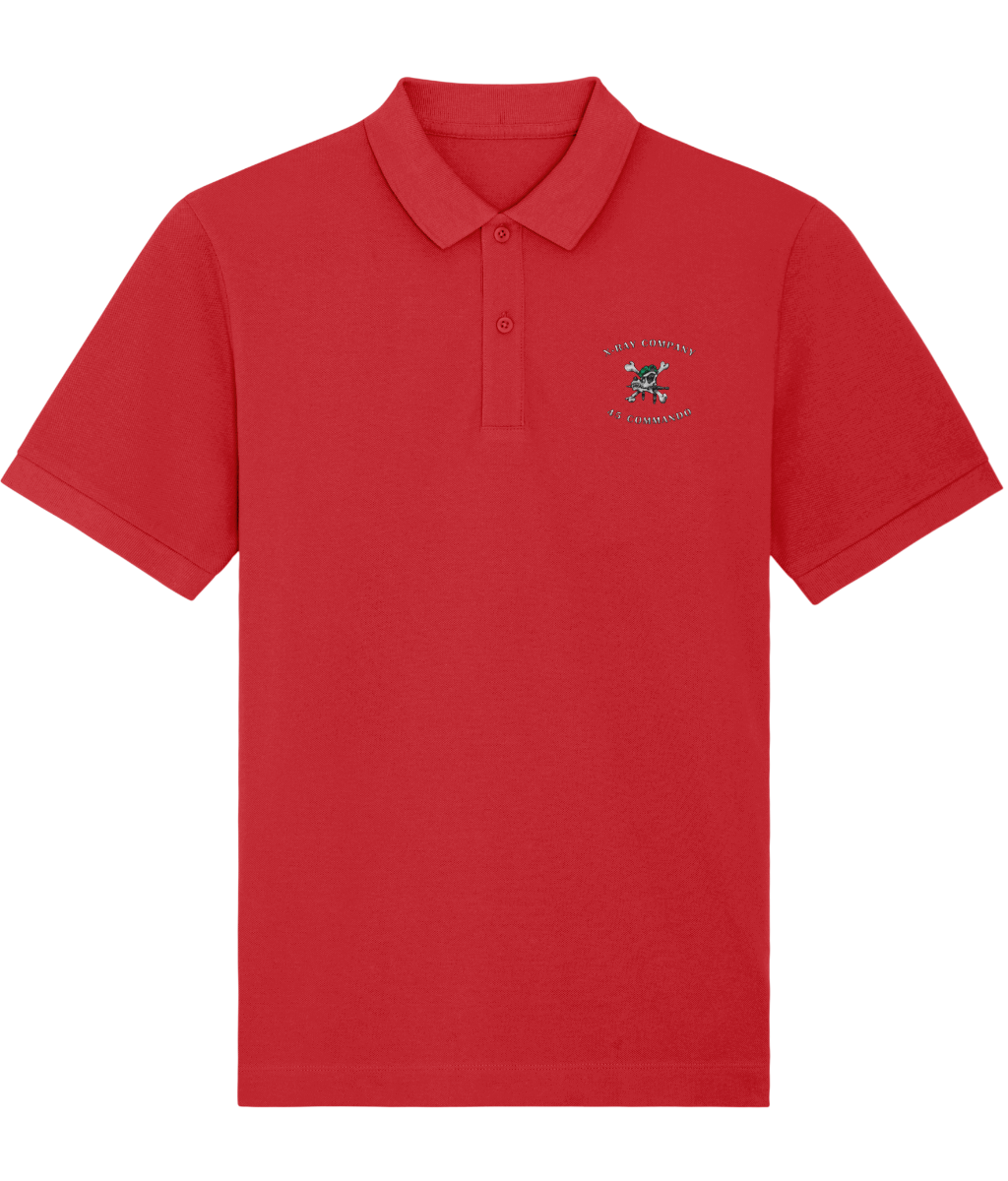 X-Ray Company 45 Commando Embroidered Polo Shirt