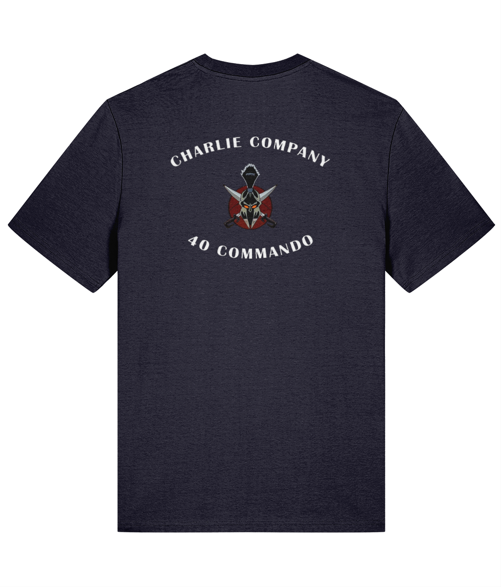 Charlie Coy, 40 Commando Large Back Print T-Shirt