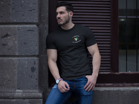 J Company 42 Commando Embroidered T-Shirt Dark