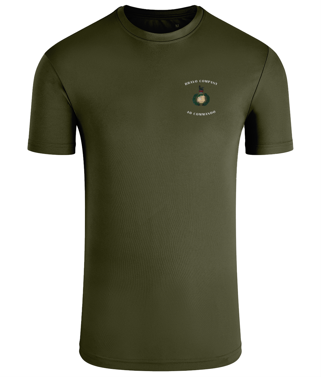 Bravo Company 40 Commando Performance Training Top Dark