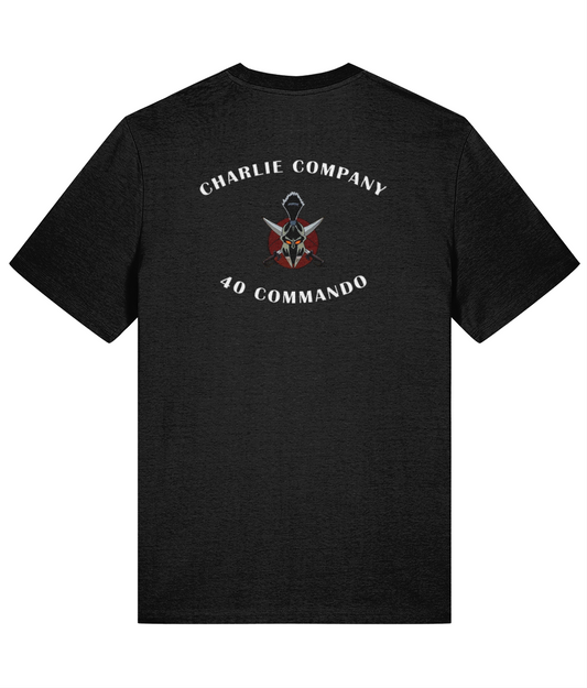 Charlie Coy, 40 Commando Large Back Print T-Shirt