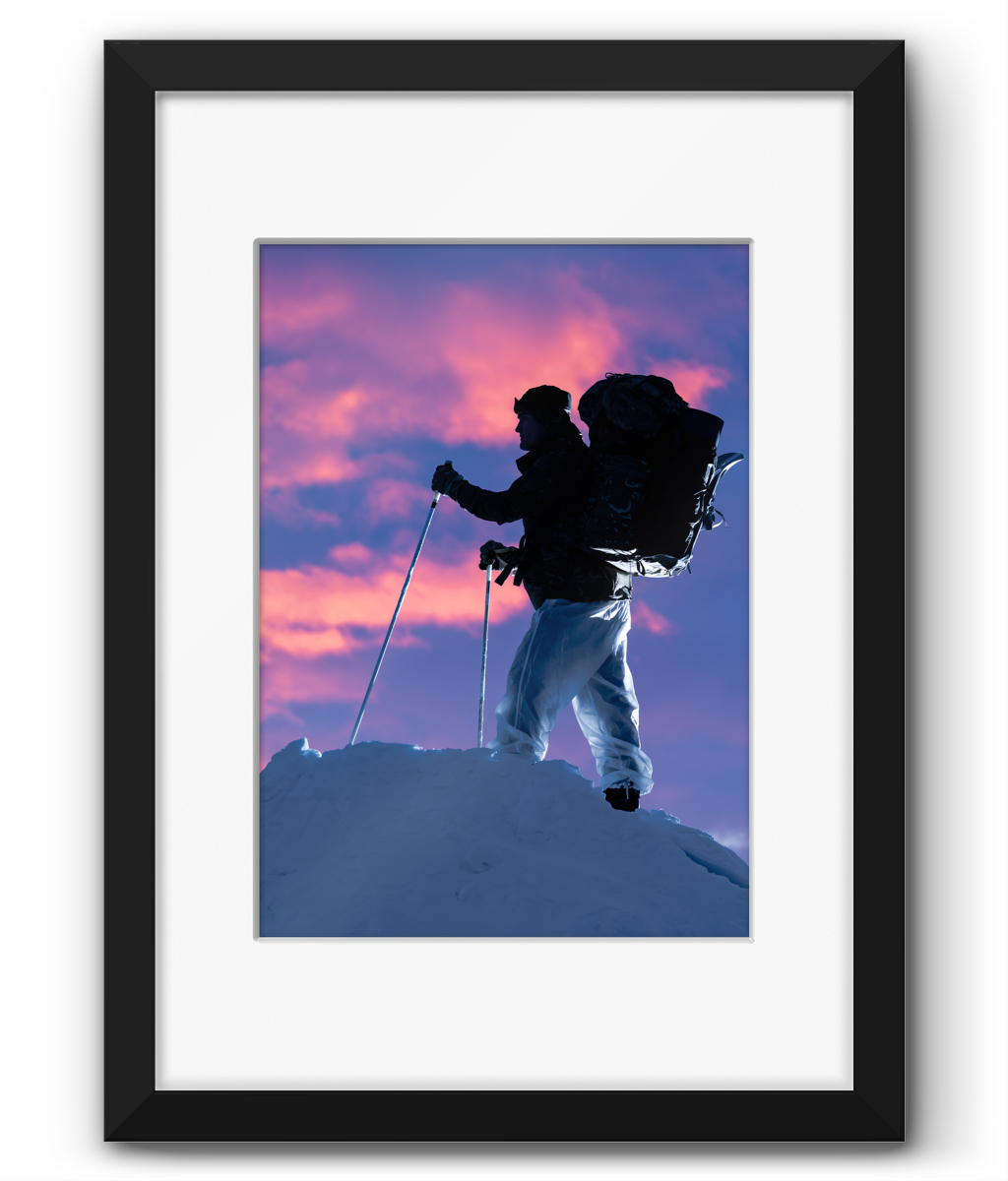 Framed & Mounted 