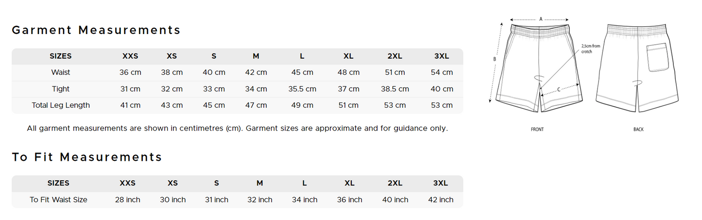 X-Ray Company 45 Commando Training Shorts